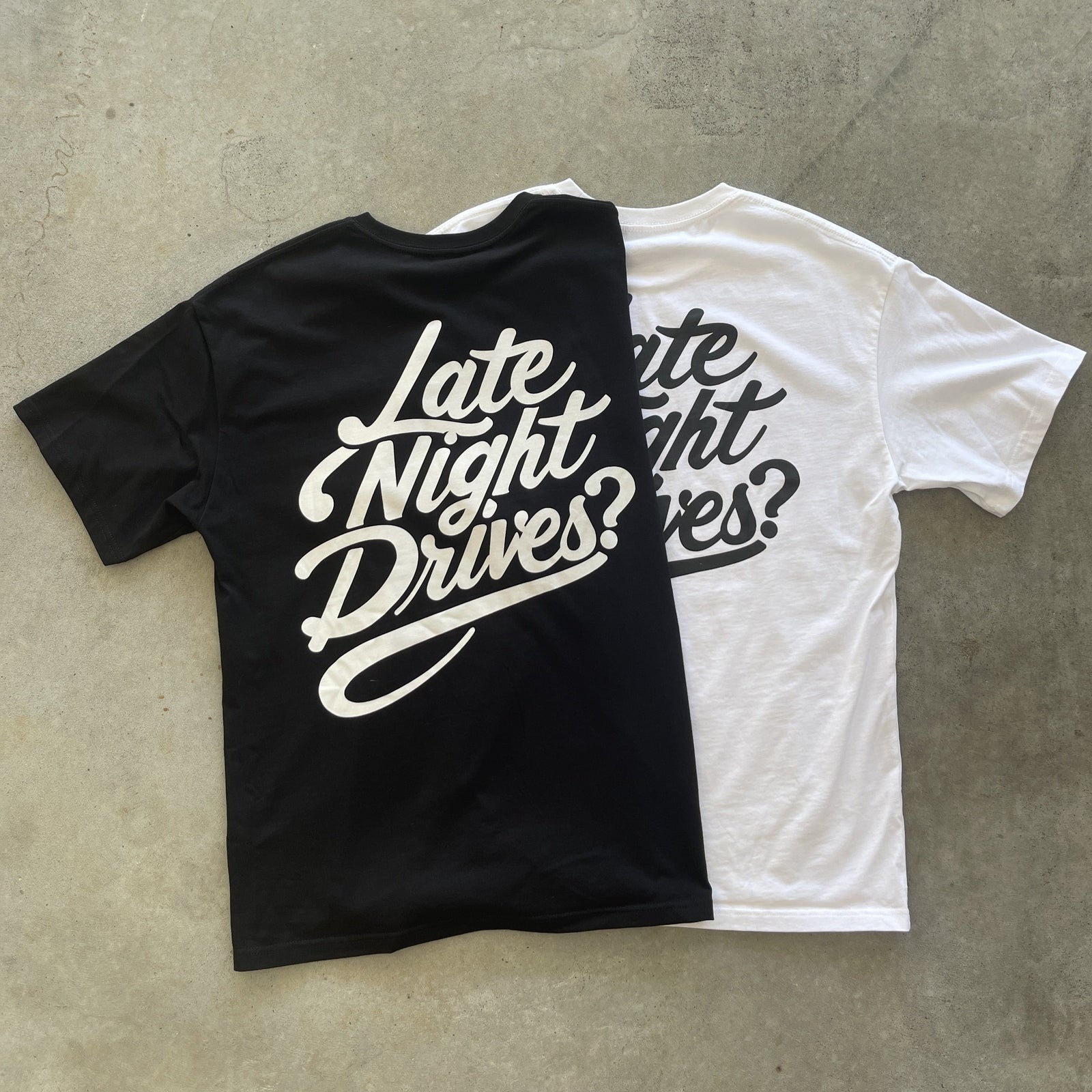 Late Night Drives // Black