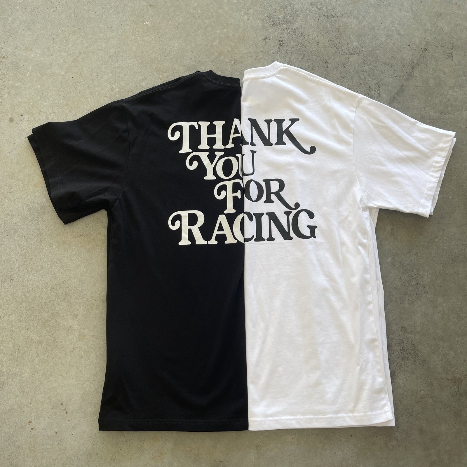 Thank You For Racing // White