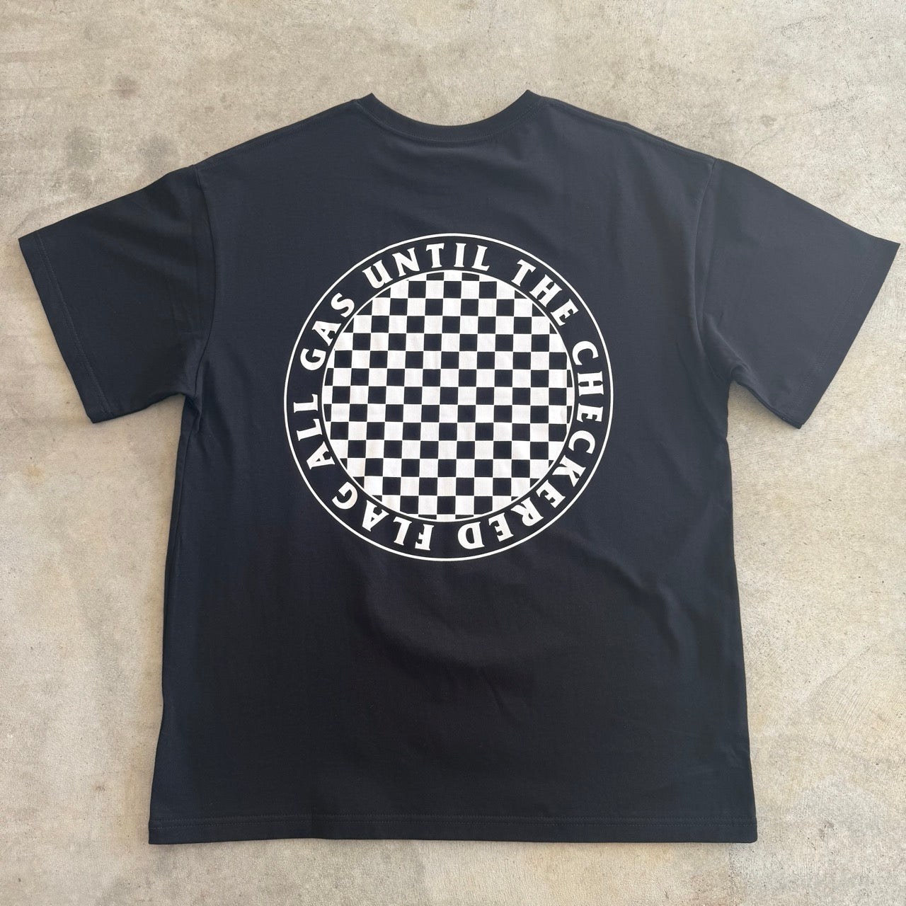 Until The Checkered Flag // Black