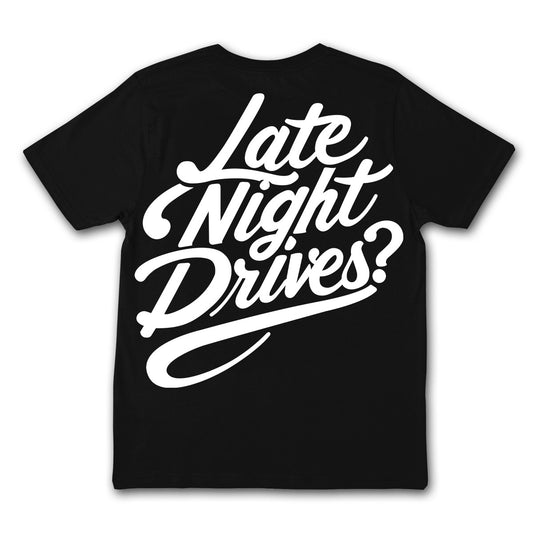 Late Night Drives // Black