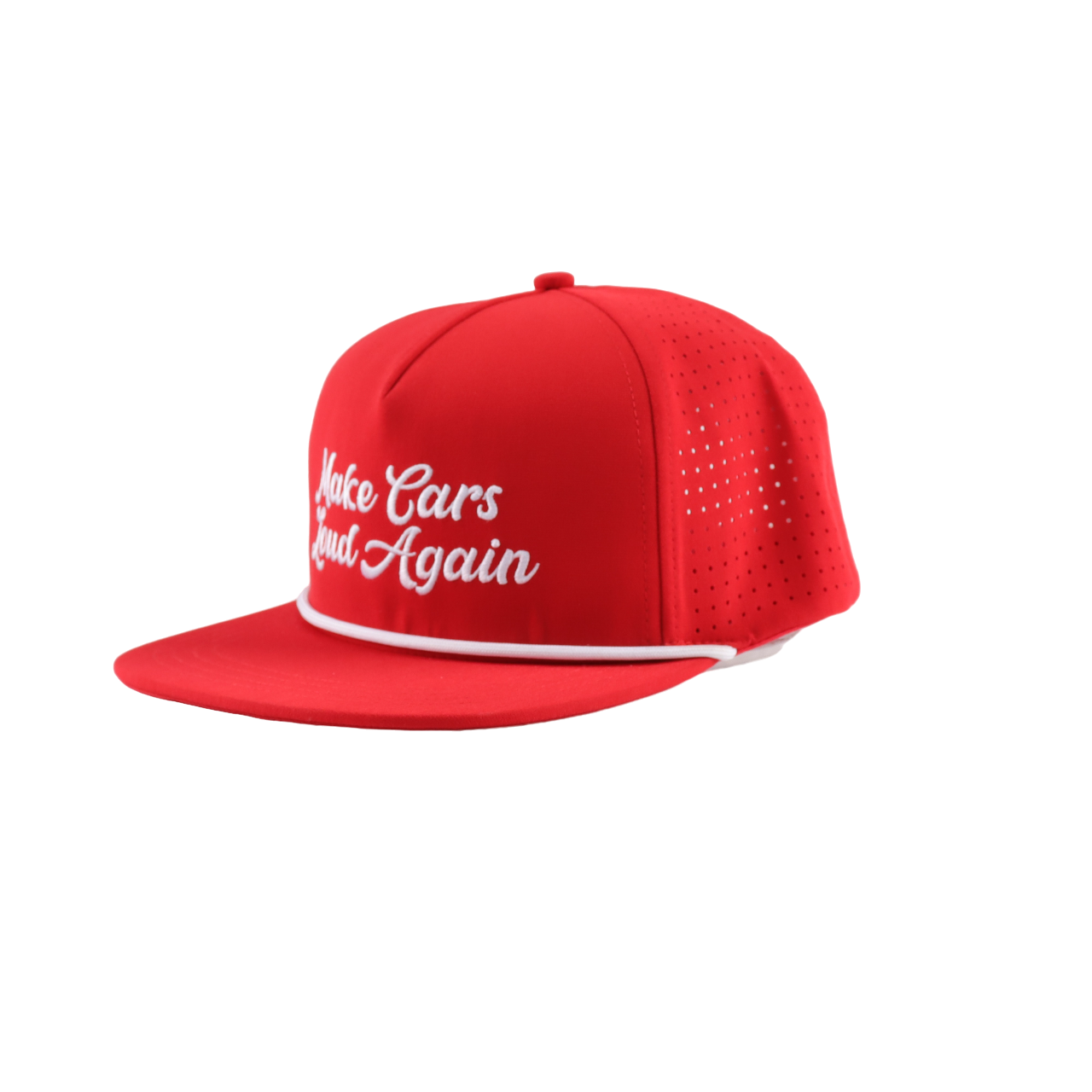 Make Cars Loud Again - Snapback // Red