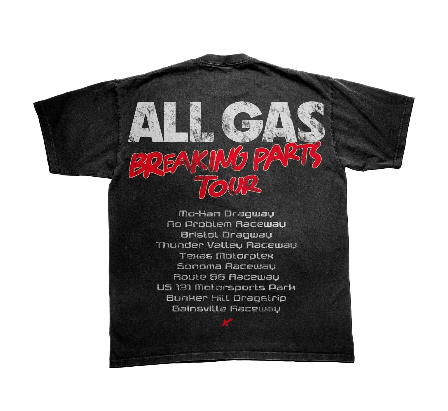 Breaking Parts Tour // Black Oversized Acid Wash