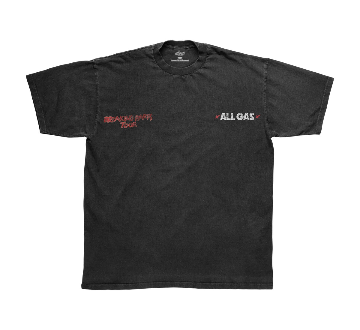 Breaking Parts Tour // Black Oversized Acid Wash