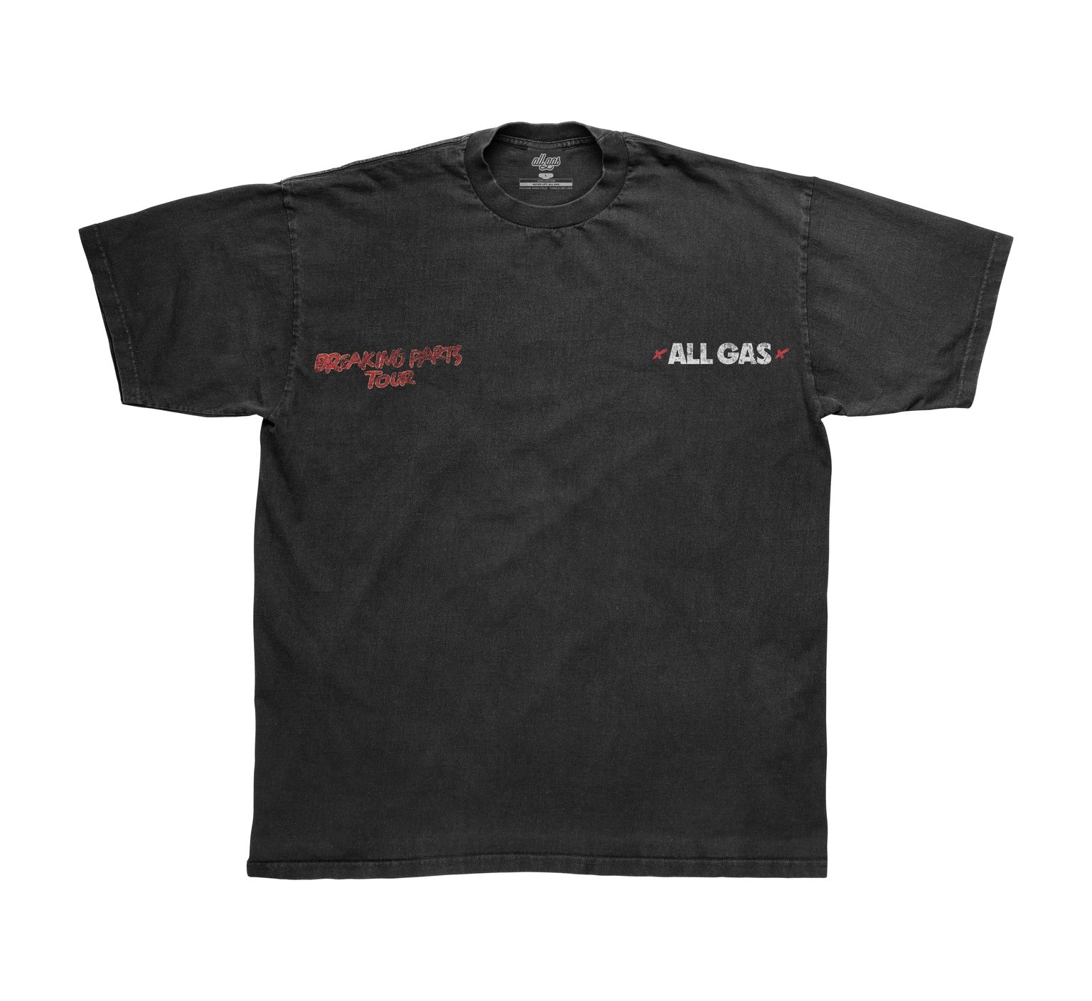 Breaking Parts Tour // Black Oversized Acid Wash