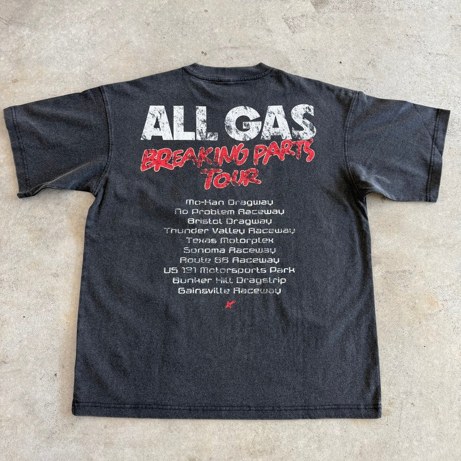 Breaking Parts Tour // Black Oversized Acid Wash