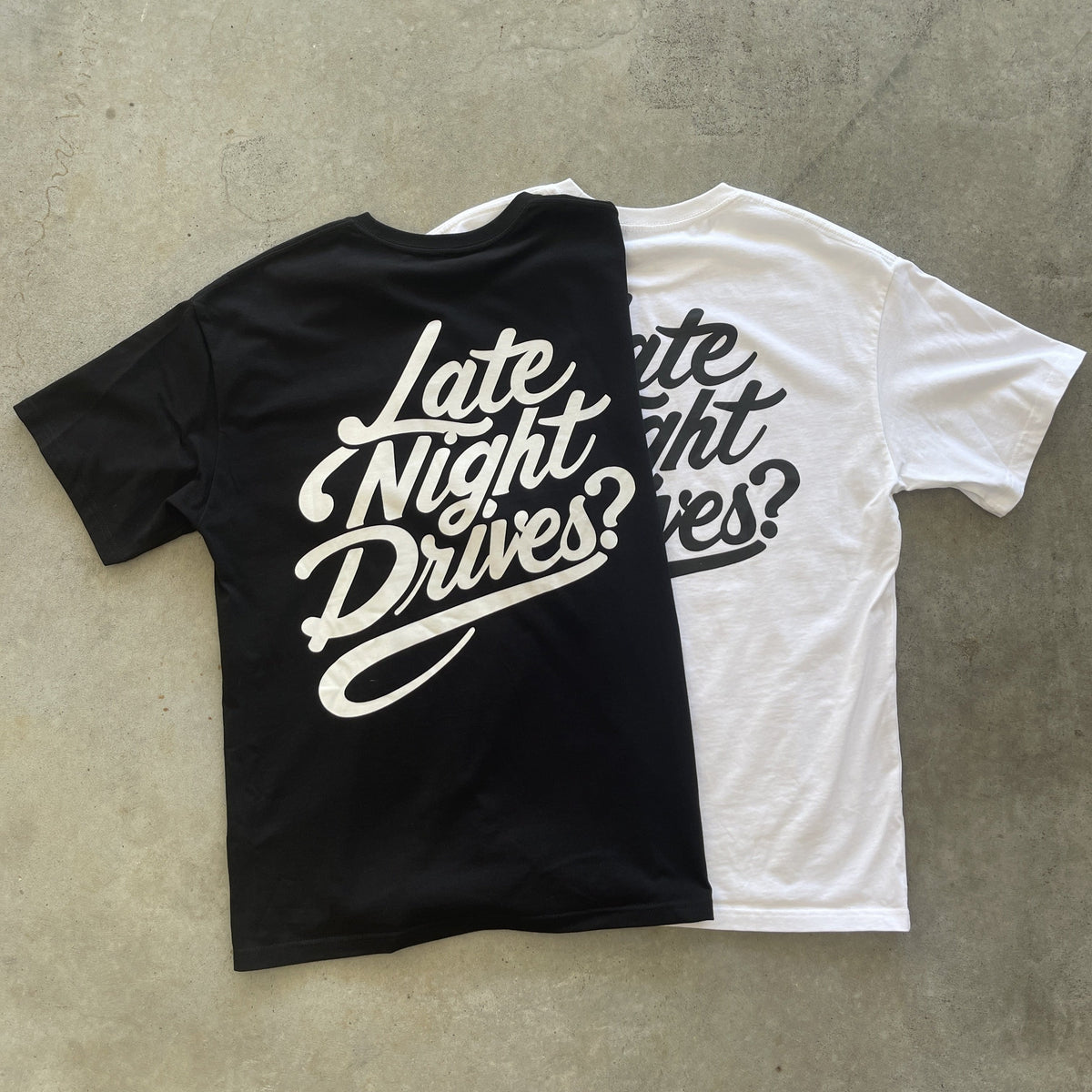 Late Night Drives // Black