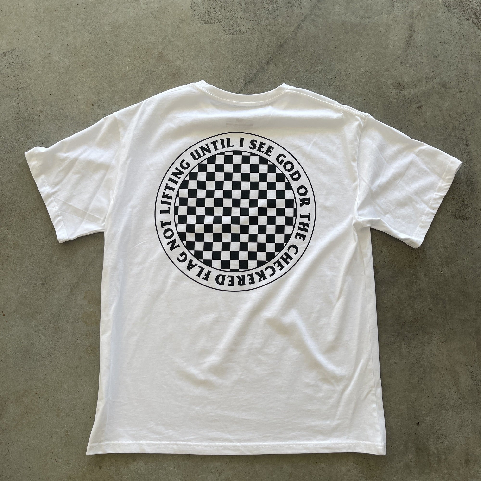 'Til God or the Checkered Flag // White