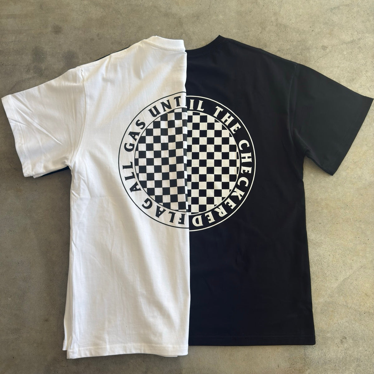 Until The Checkered Flag // Black