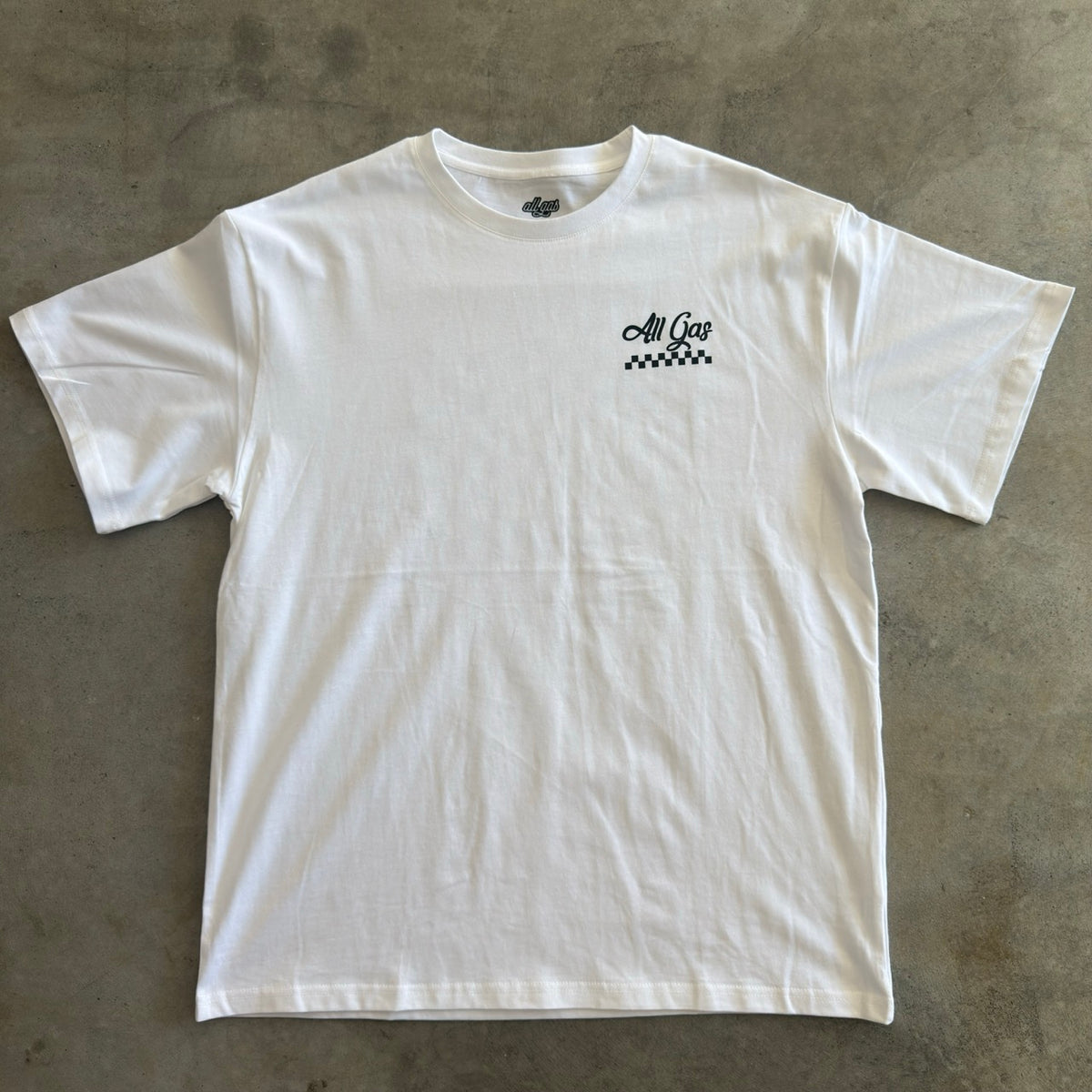 Until The Checkered Flag // White