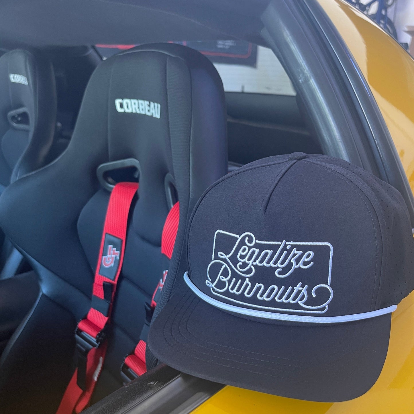 Legalize Burnouts Snapback // Black