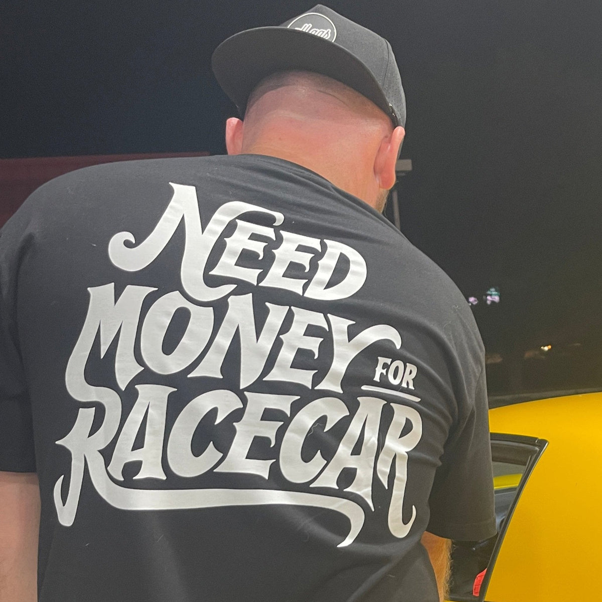 Need Money for Racecar // White