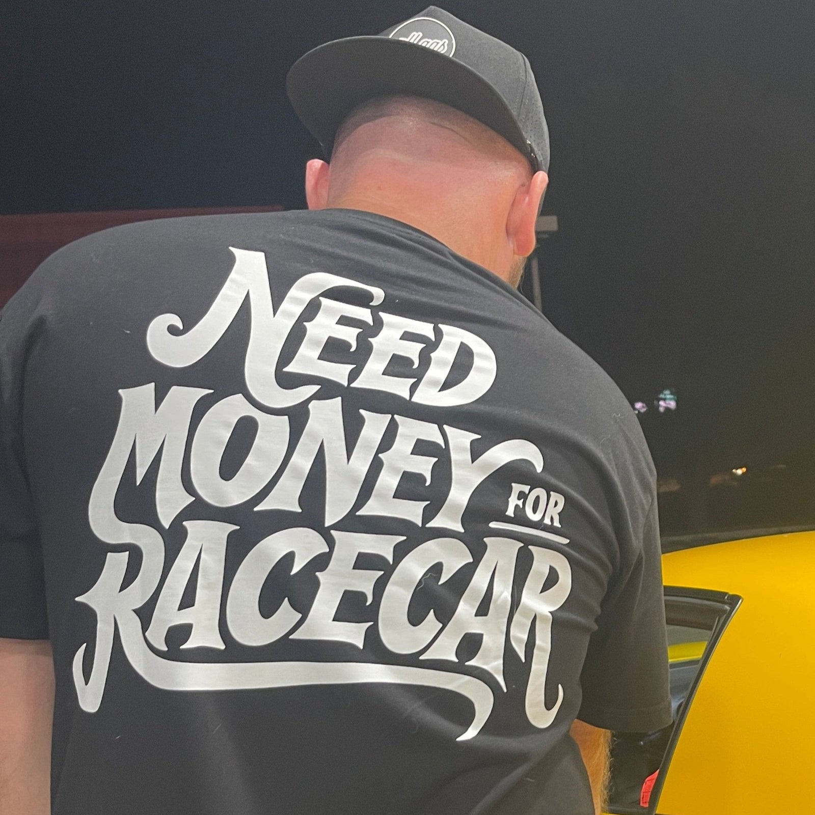 Need Money for Racecar // White
