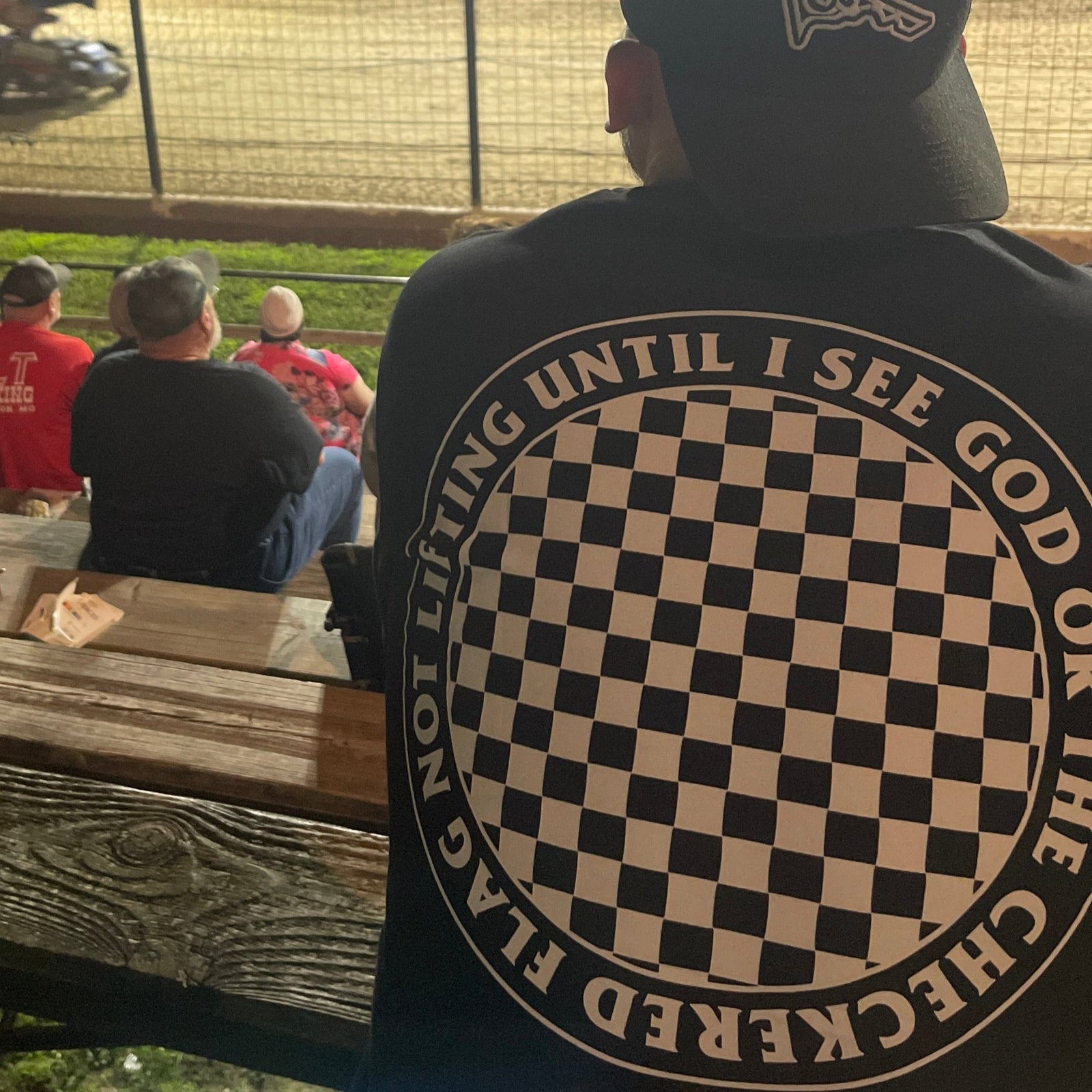 'Til God or the Checkered Flag // Black