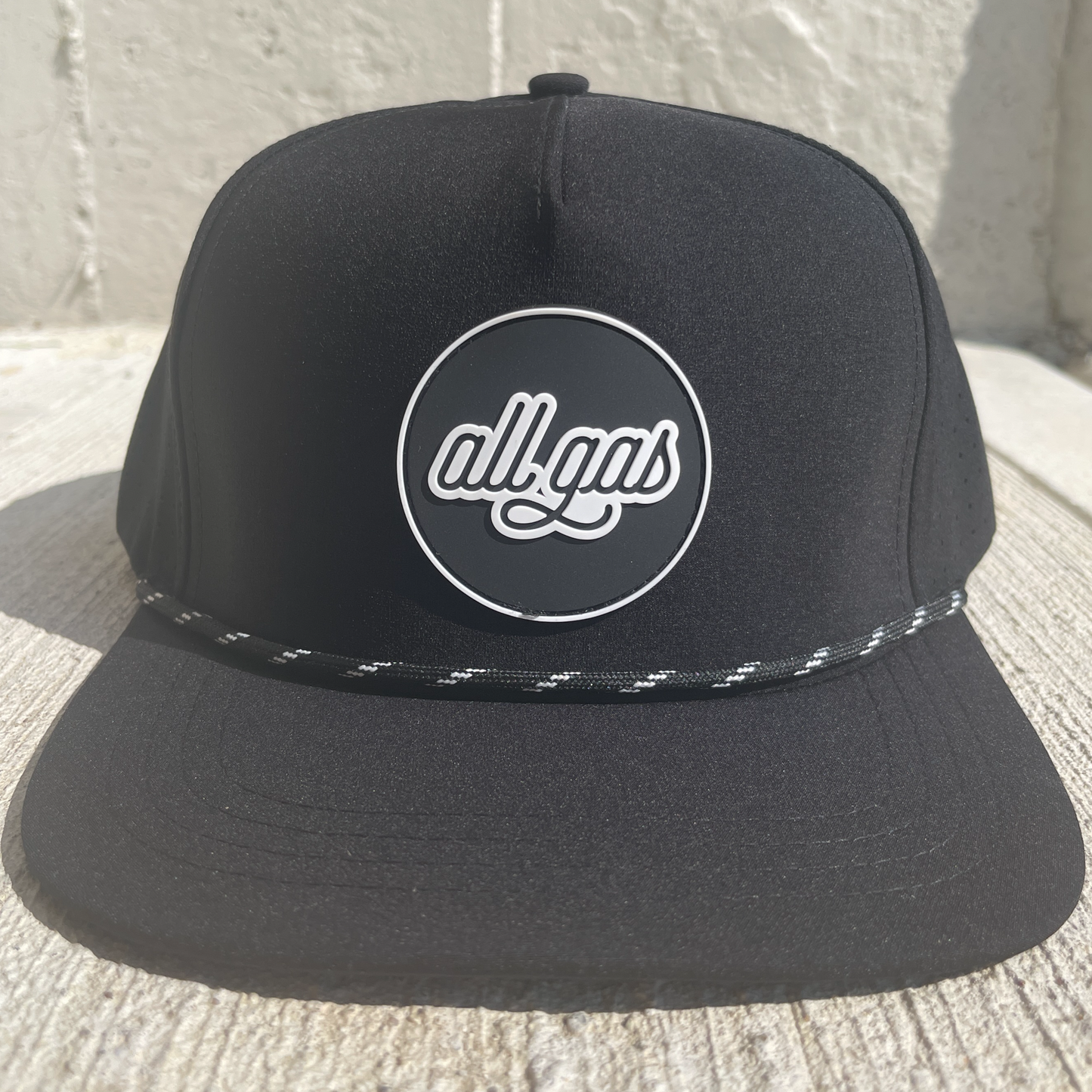 All Gas Patch - Snapback // Black