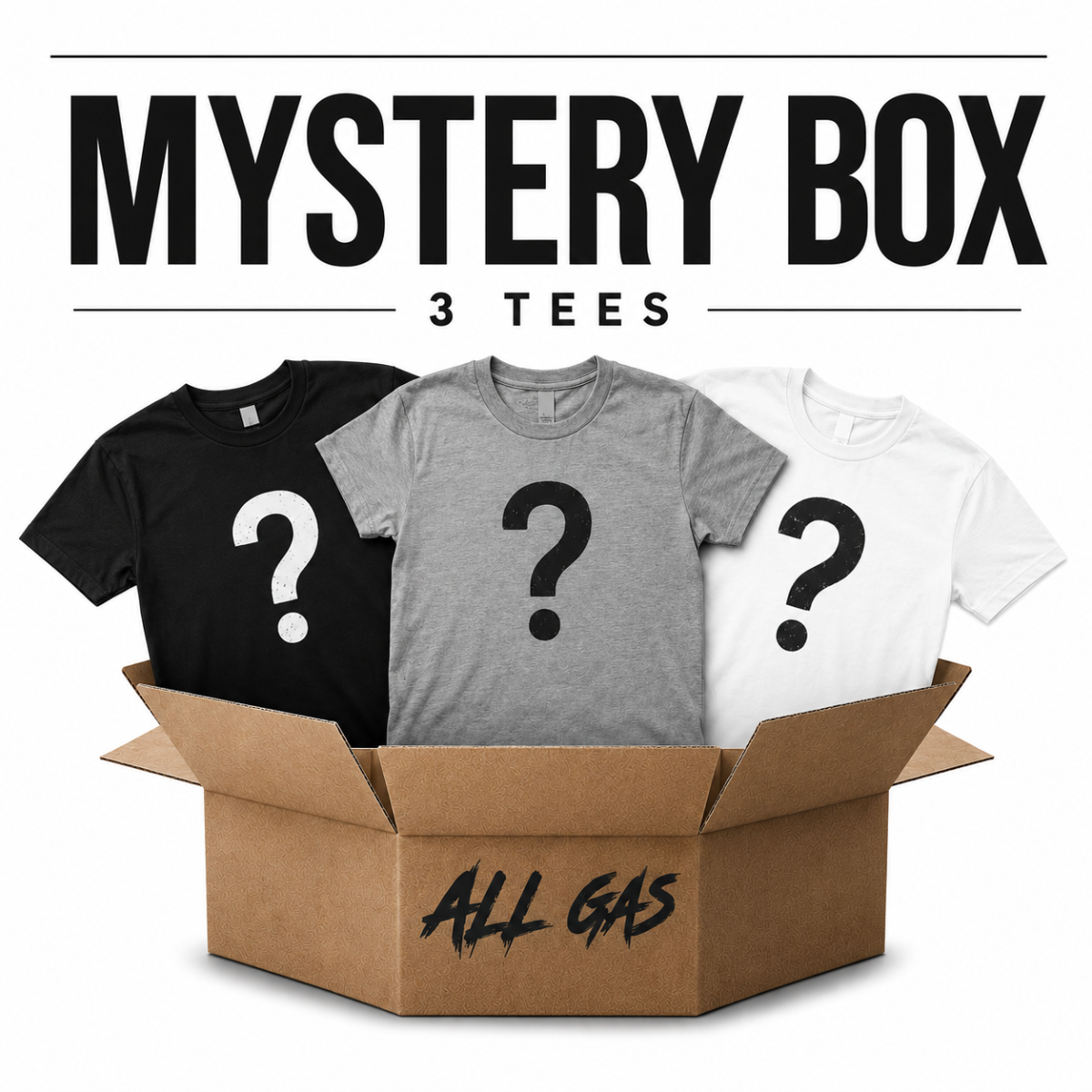 TShirt - 3 Pack Mystery Box