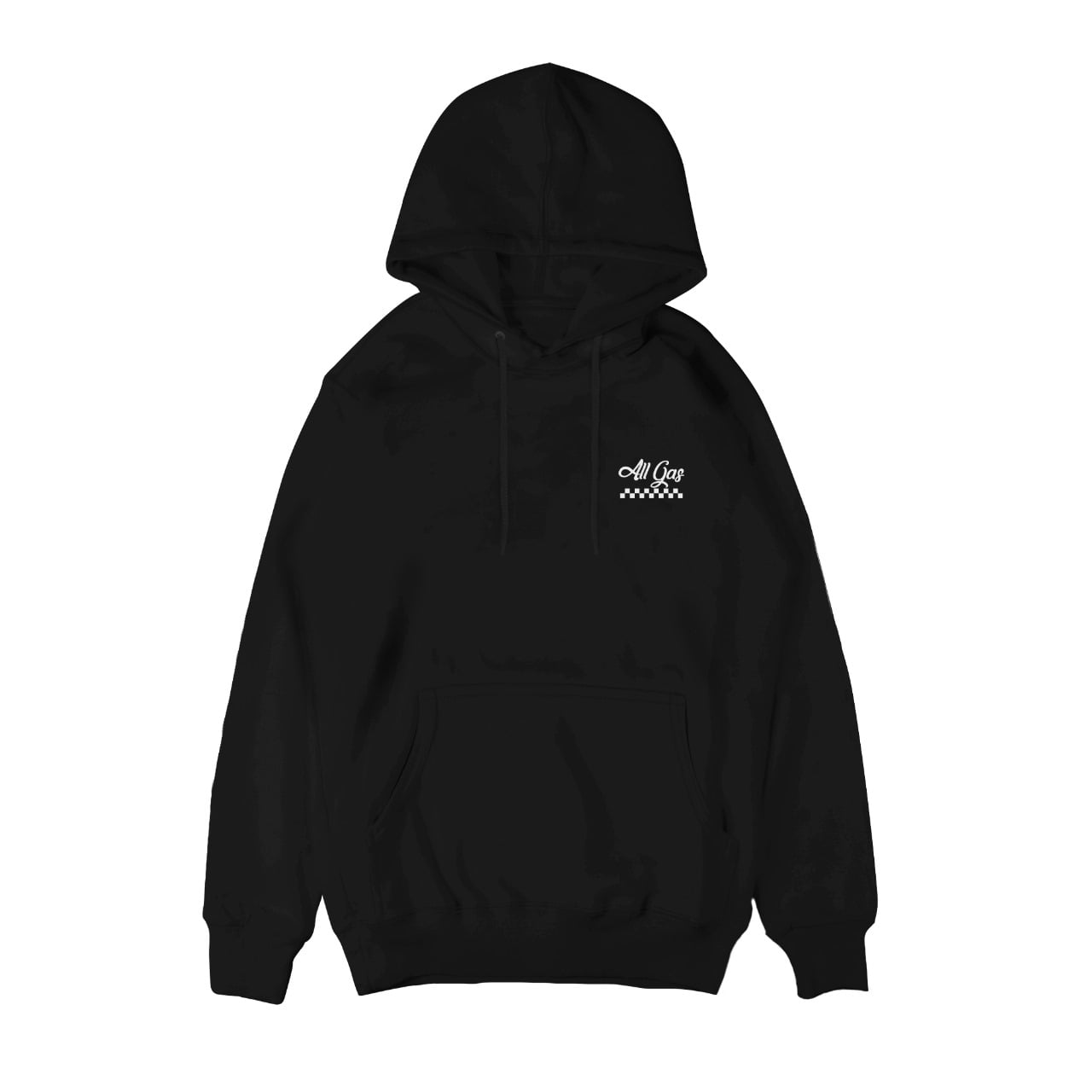 'Til God or the Checkered Flag Hoodie // Black