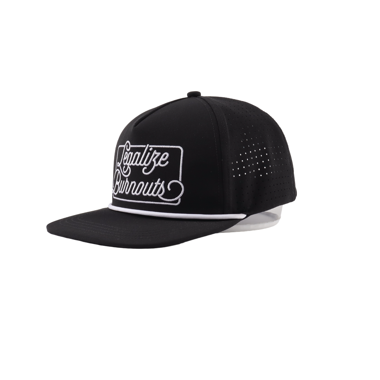 Legalize Burnouts Snapback // Black