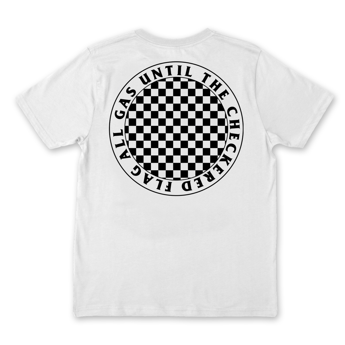 Until The Checkered Flag // White